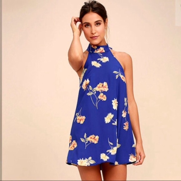 Lulus Dresses & Skirts - Lulu’s Darling Dearest Floral Swing Dress Small